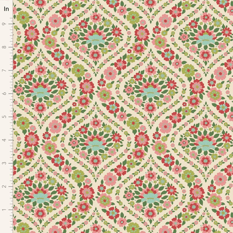 Tilda - Wallflower - Bianca - Green- 100617