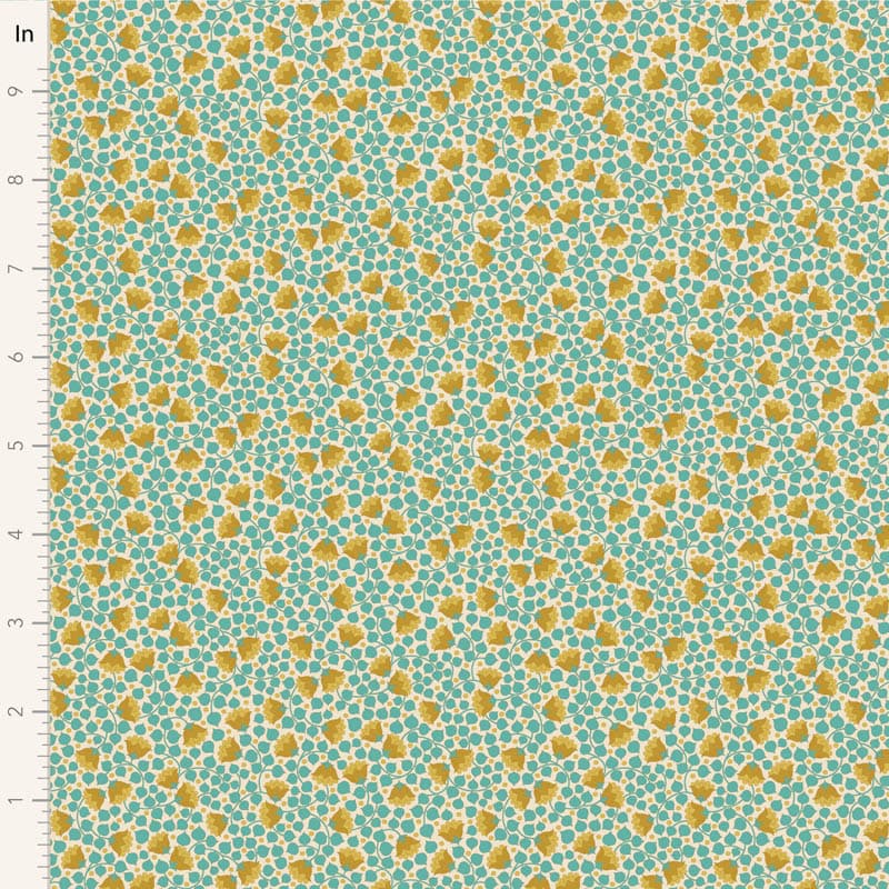Tilda - Bellflower - Teal - 110126