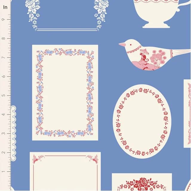 Labels & Ornaments Blue