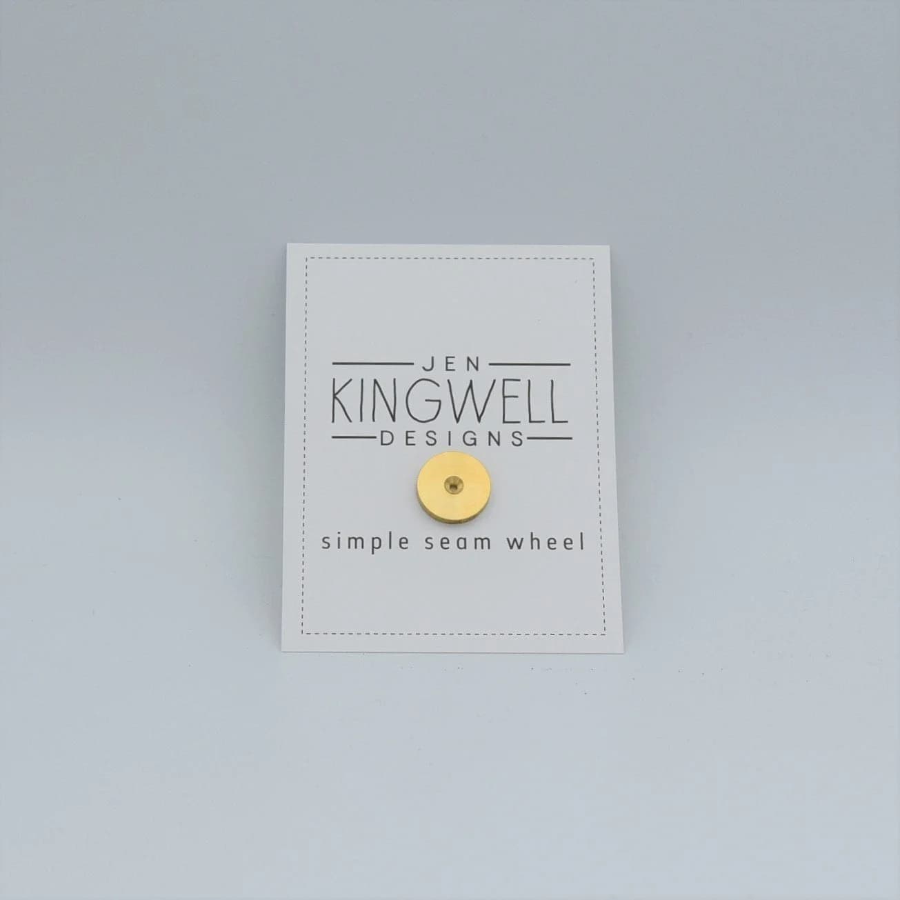 Jen Kingwell Designs simple seam wheel