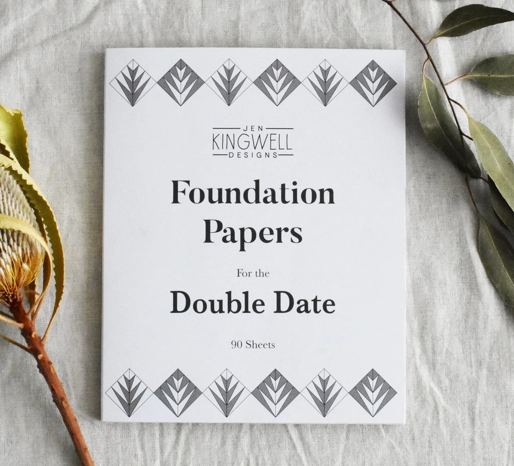 Double Date Foundation Papers by Jen Kingwell - Image 1