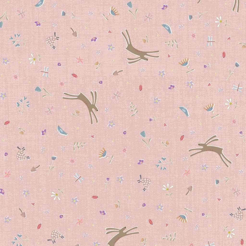 Slow and steady - Bunny Toss Pink