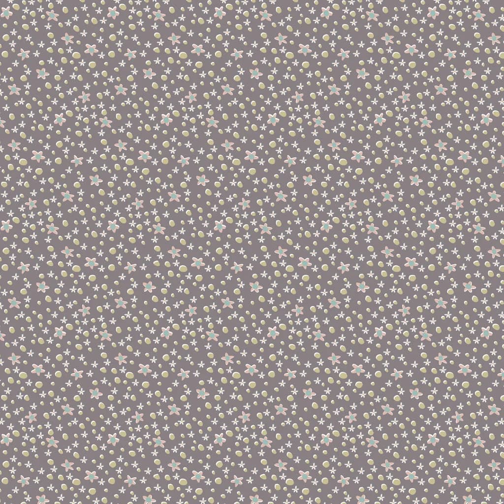 Slow & Steady - Daisy Spot Charcoal - Image 1