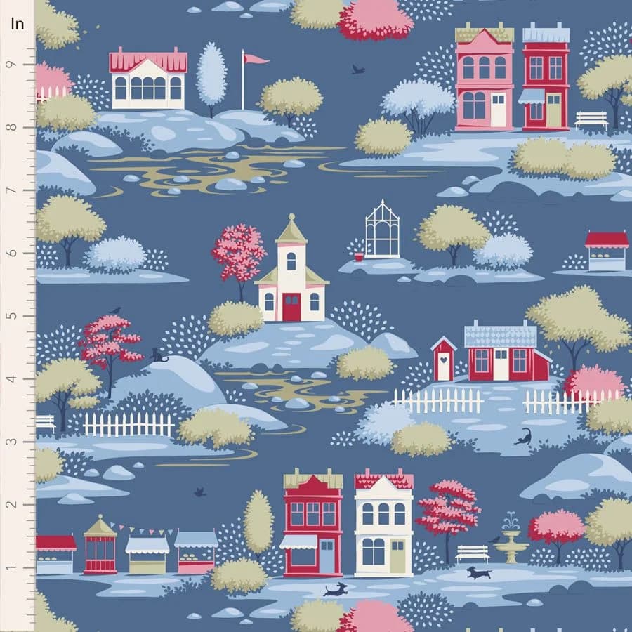 Tilda - Village Life - Village Blue