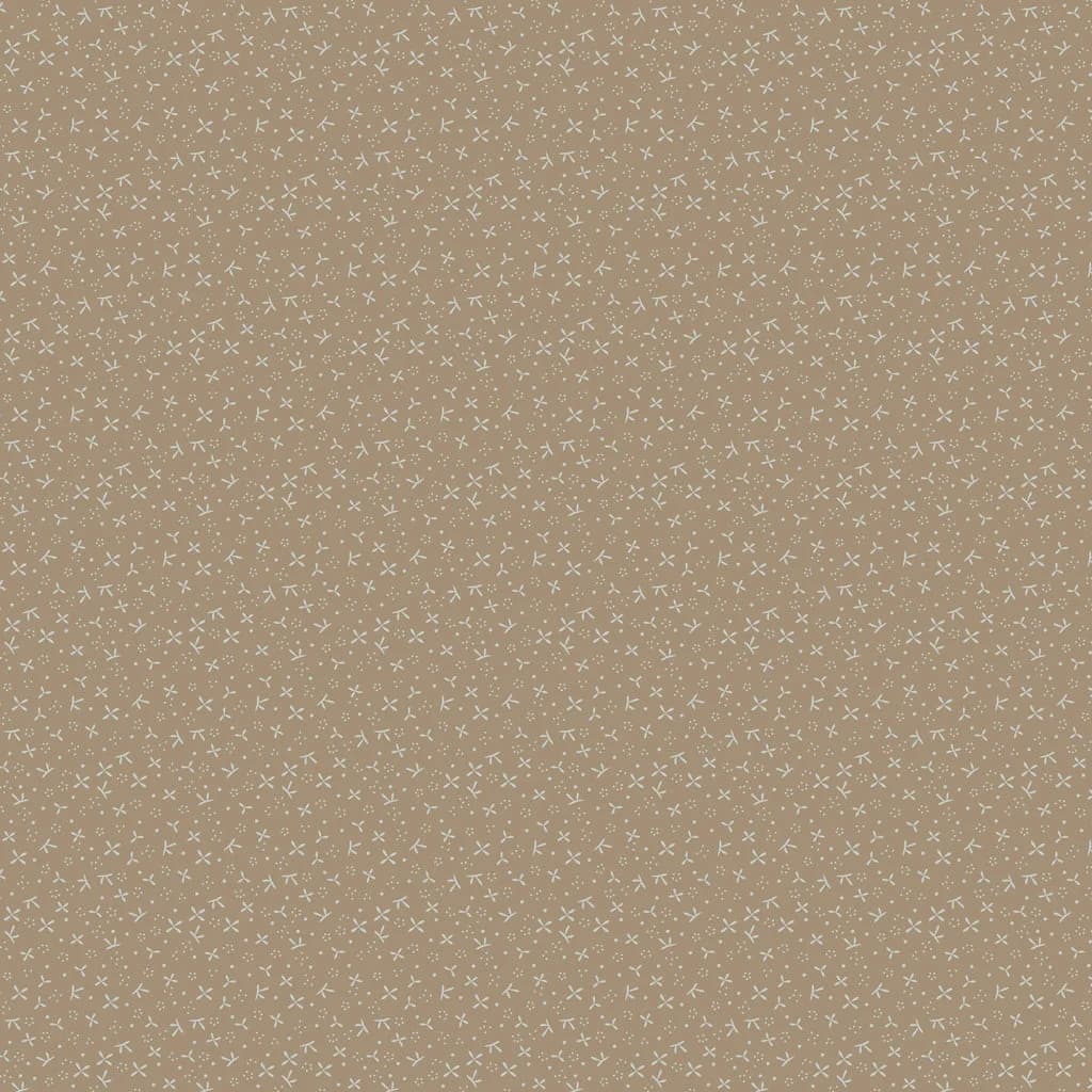 Slow & Steady - Floating Petals Brown - Image 1