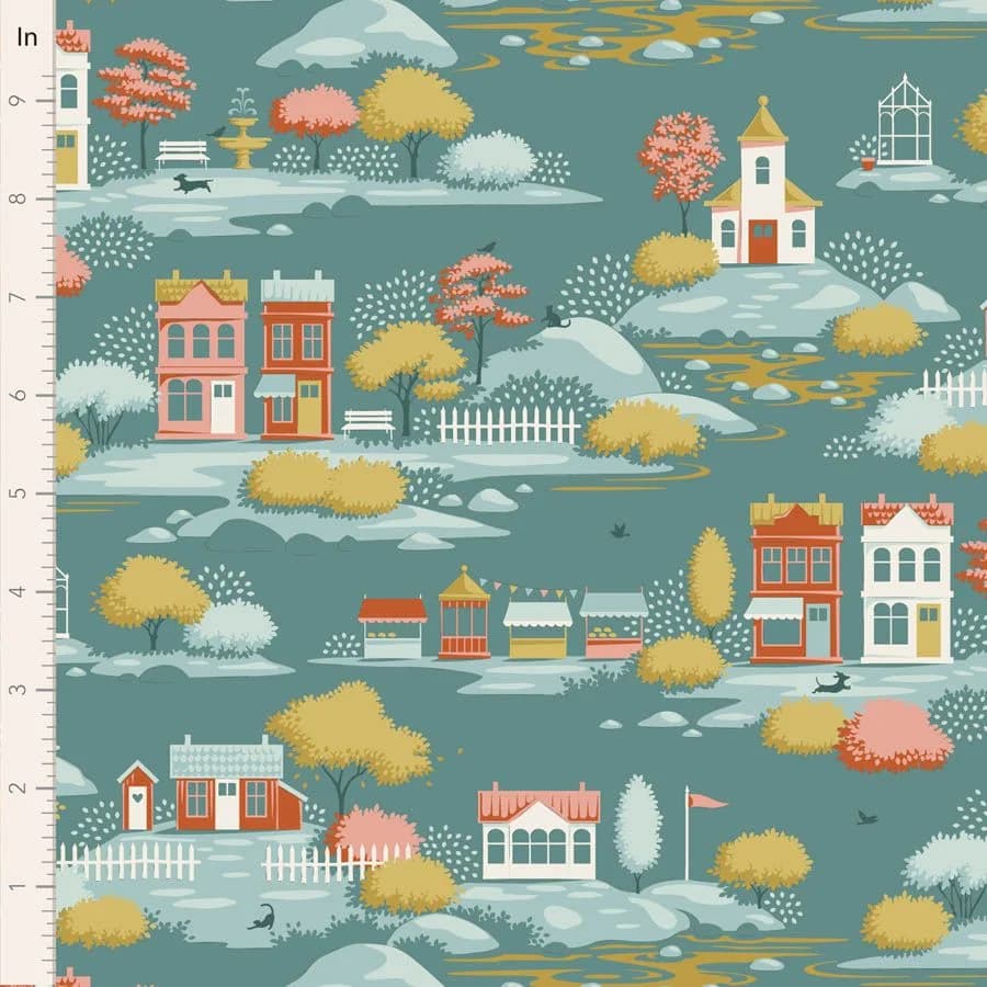Tilda - Village Life - Village Teal